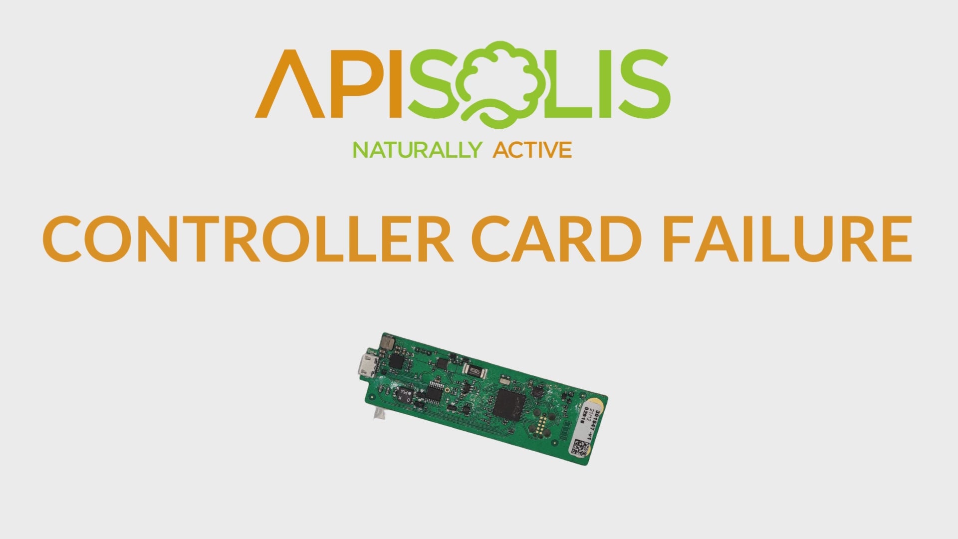 Load video: What to do in case of a controller&#39;s card failure.